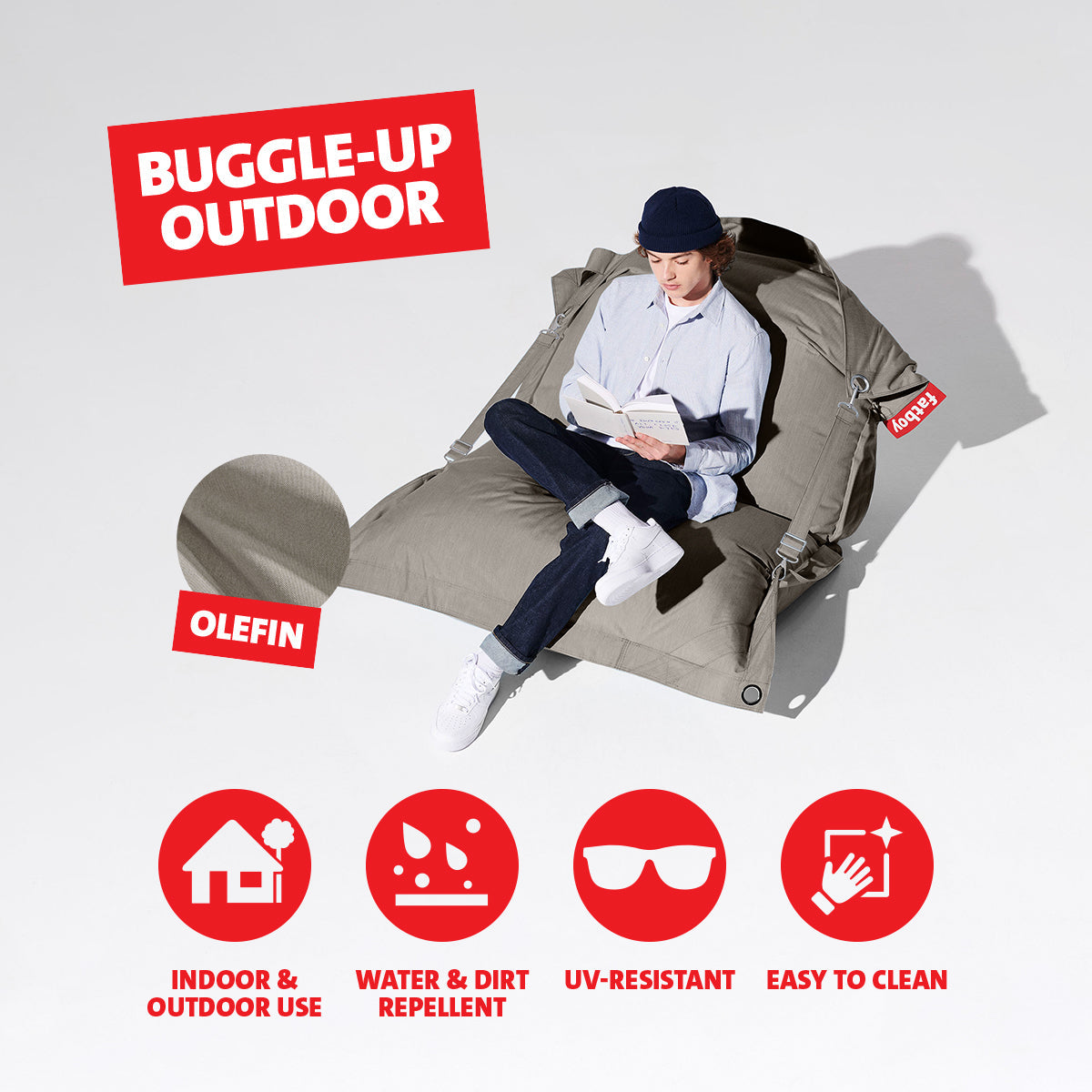 Single to 2-seater Bean Bag chair