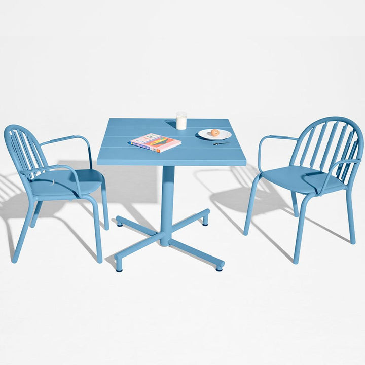 Fred's Bistreau Square Table and Armchair Set (2-Seater)