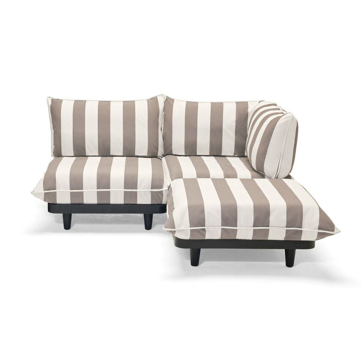 Paletti 2-Seat Modular Outdoor Sofa with Footstool