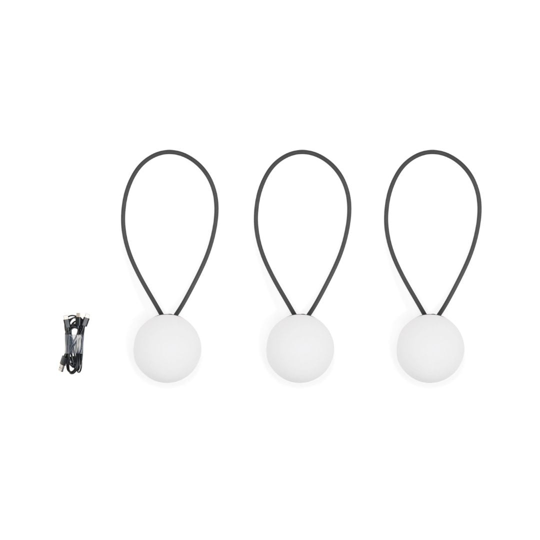 Bolleke Mini Hanging Light Set of 3 (Rechargeable)