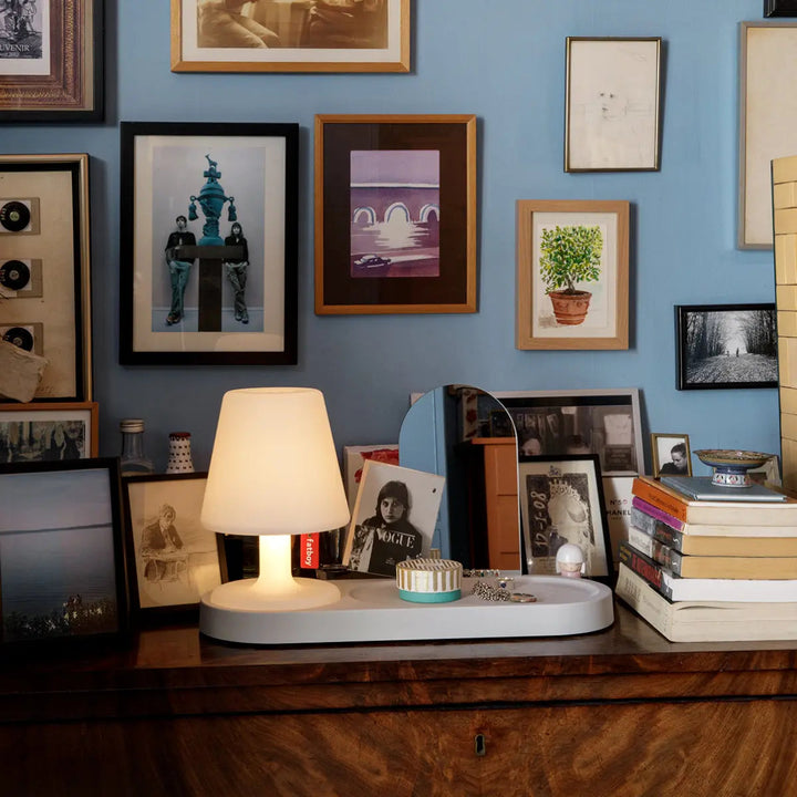 Fatboy Edison the Petit table lamp with shelf and mirror - fatboy-ae.myshopify.com