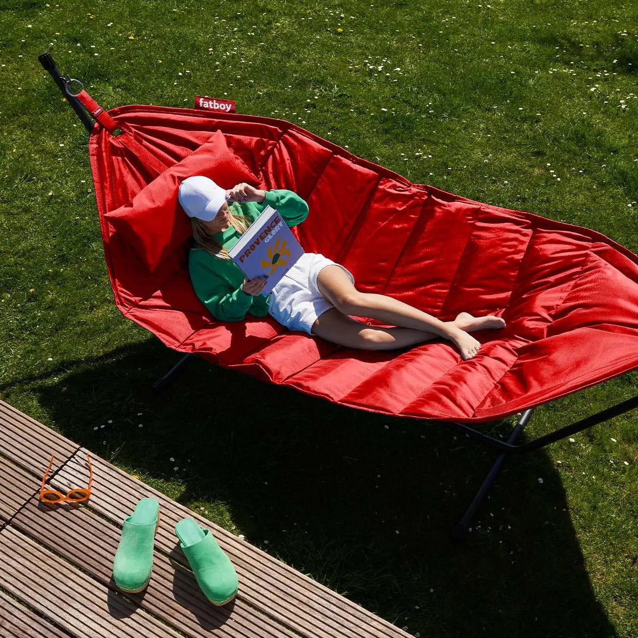 Fatboy Hammock and Stand - Red