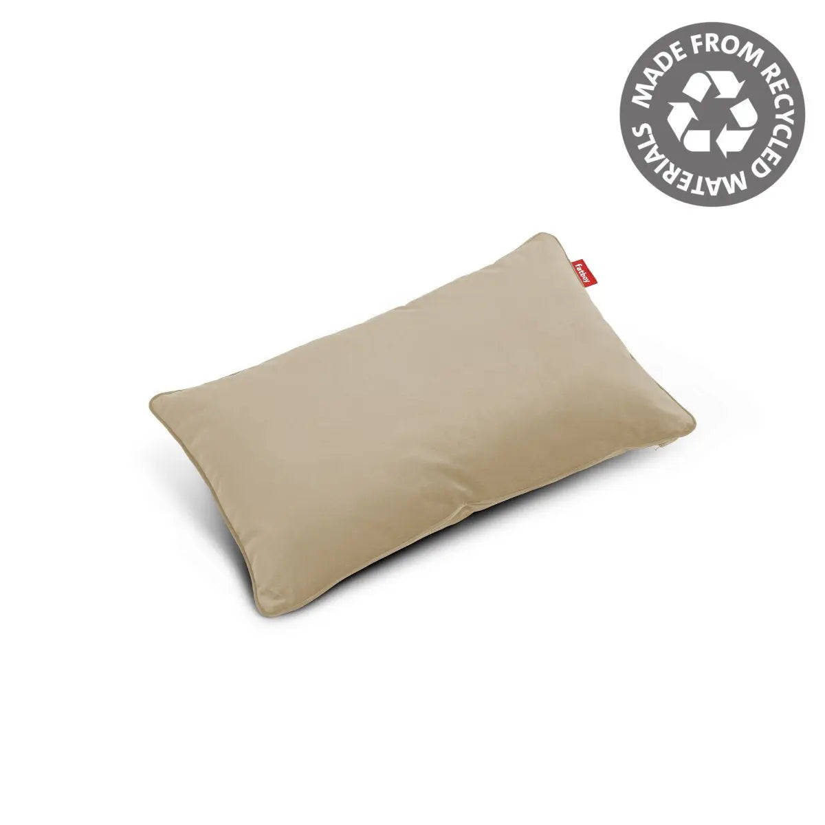 Fatboy King throw pillow, recycled velvet - fatboy-ae.myshopify.com