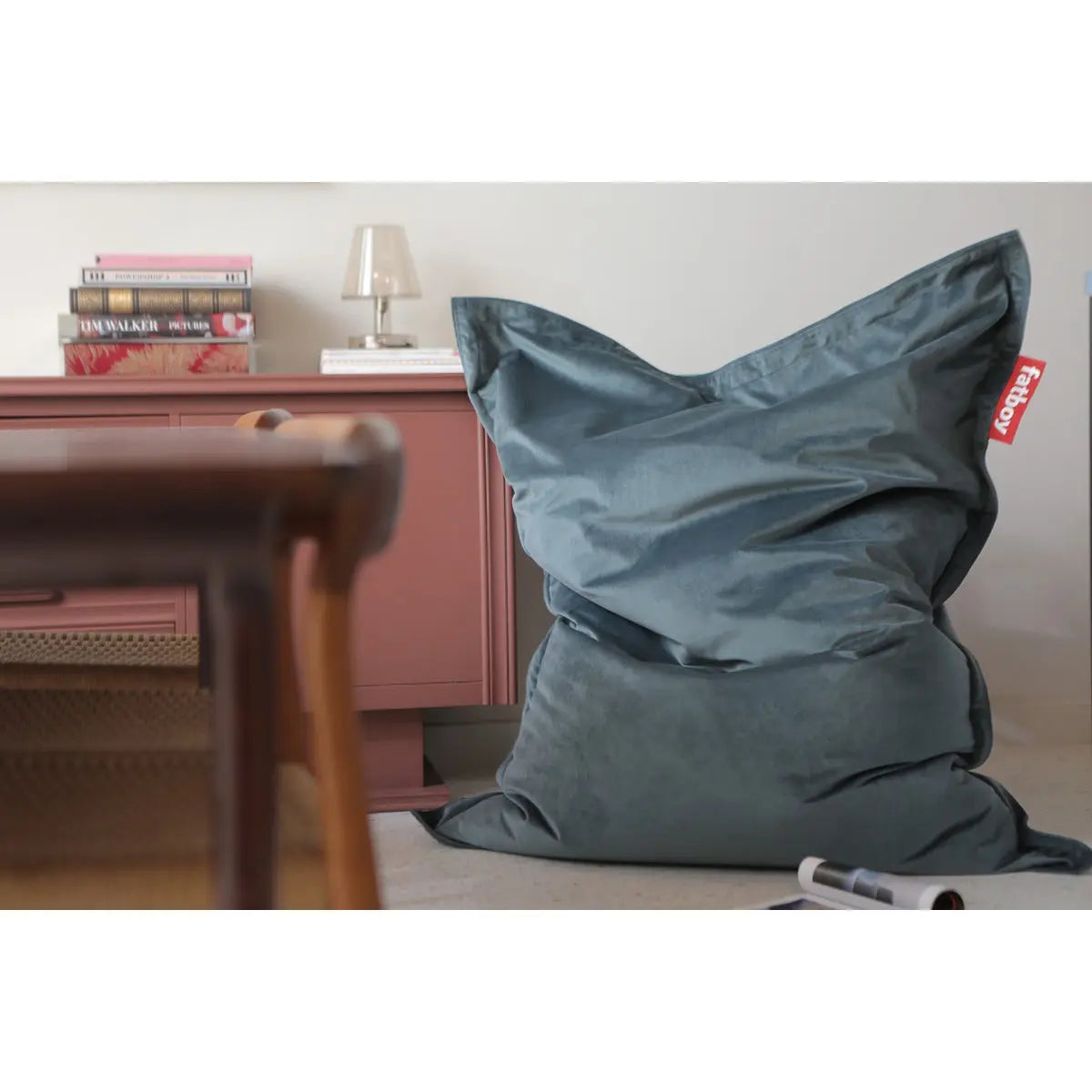 Fatboy Original Slim Velvet bean bag - fatboy-ae.myshopify.com
