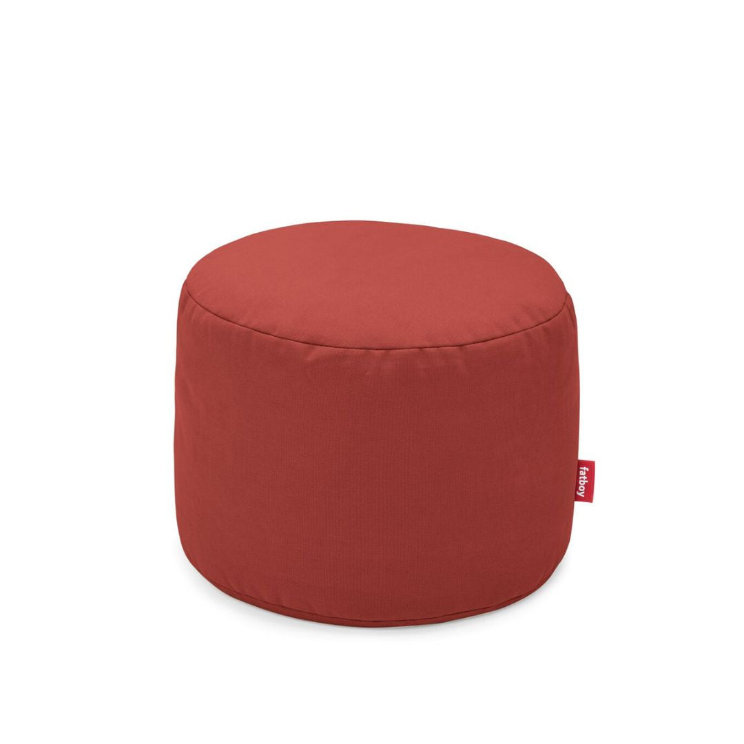 Point Soft Canvas Pouf (Small)