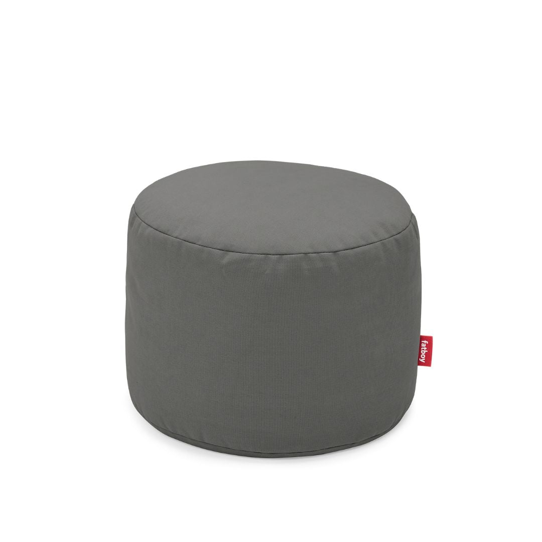 Point Soft Canvas Pouf (Small)