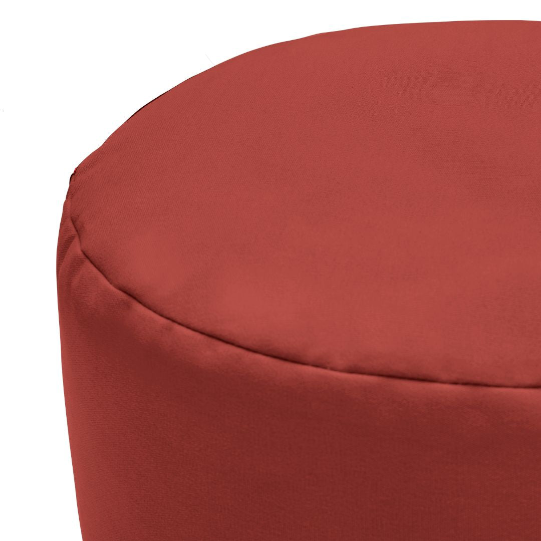 Point Soft Canvas Pouf (Small)