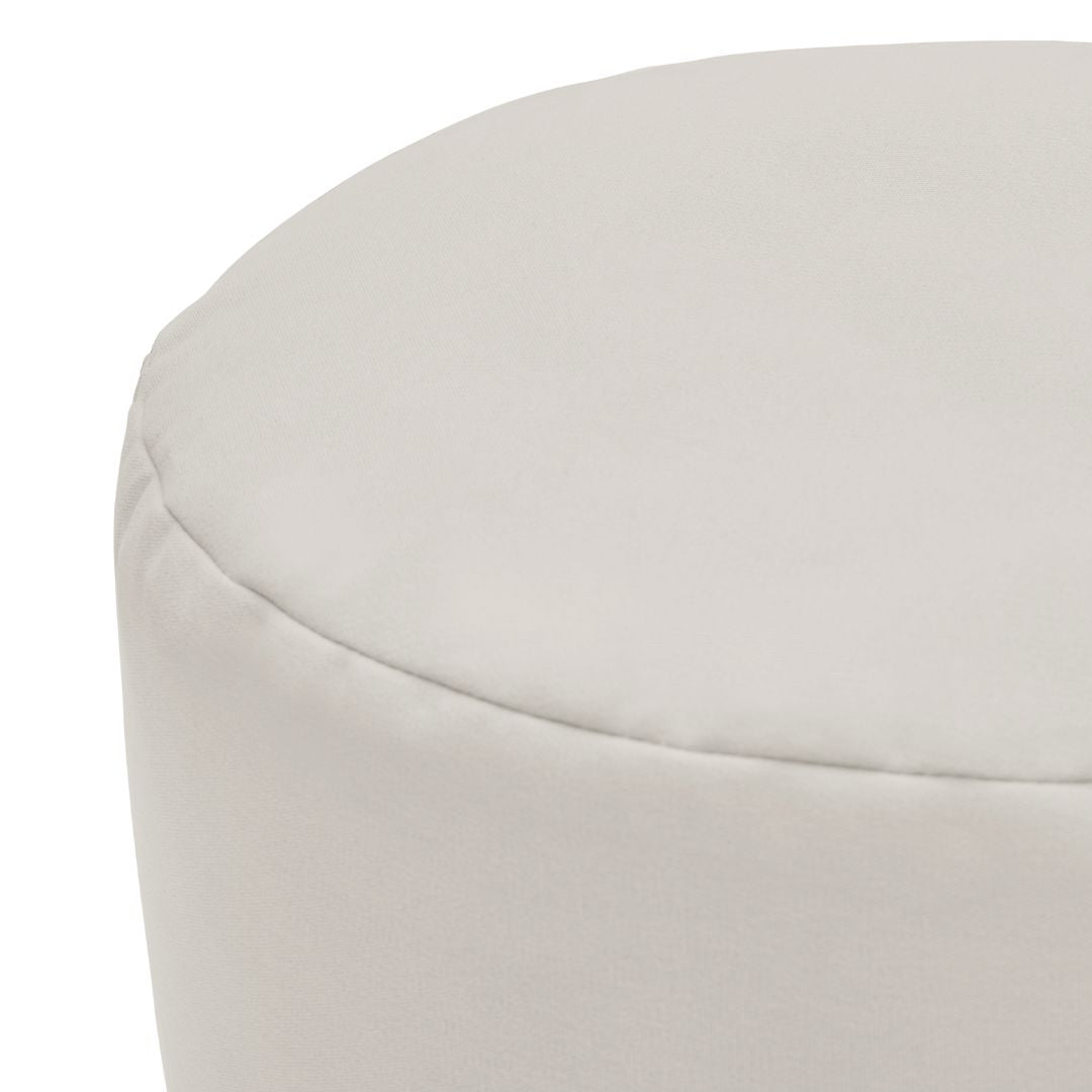 Point Soft Canvas Pouf (Small)