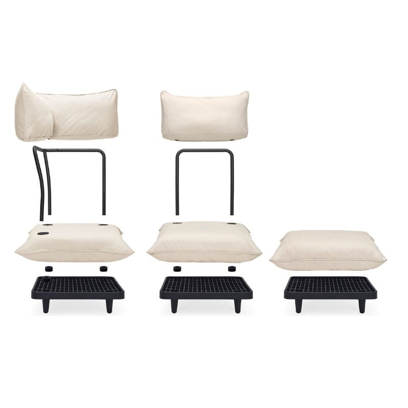 Paletti Modular Outdoor Daybed Lounge Set
