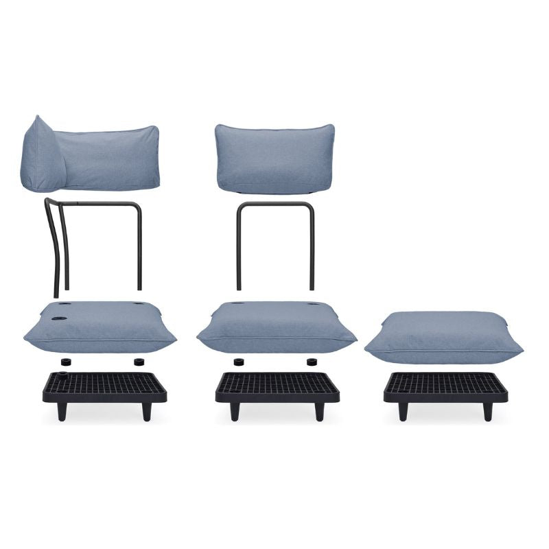 Paletti Modular Outdoor Daybed Lounge Set