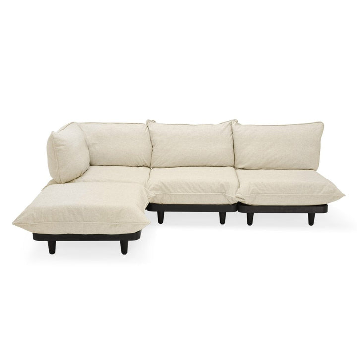Paletti 3-Seater Modular Outdoor Sofa with Footstool