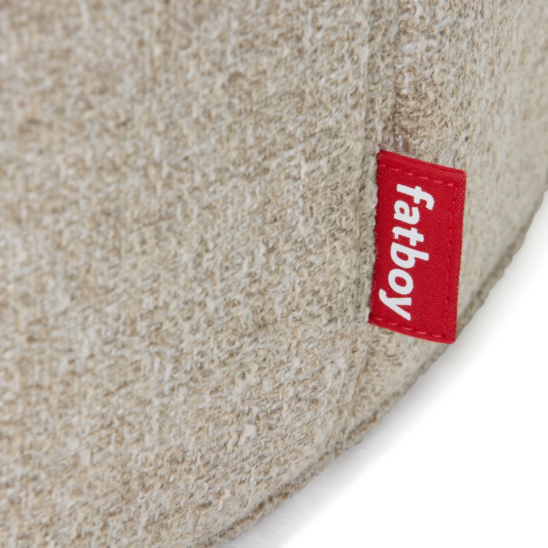 Pfffh Boucle Recycled Round Ottoman