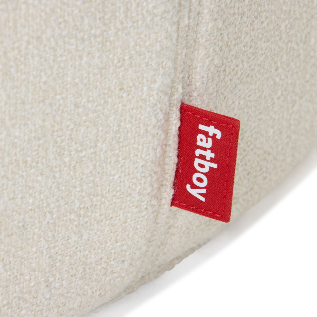 Pfffh Boucle Recycled Round Ottoman