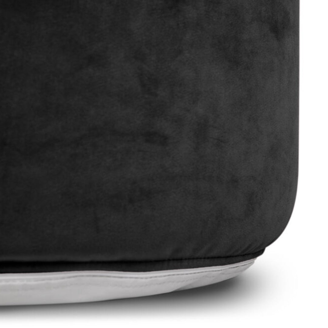 Point Velvet Pouf (Small)