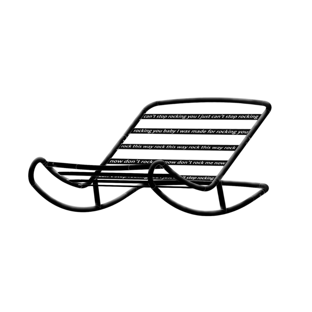 Rock & Roll Rocking Chair + Original Outdoor Bean Bag