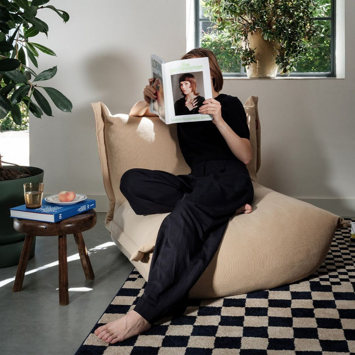 Bonbaron Slim Cord Recycled Lounge Chair