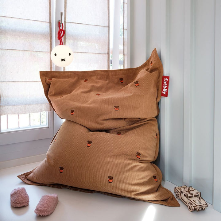 Original Slim Recycled Cord Bean Bag x Miffy/Boris