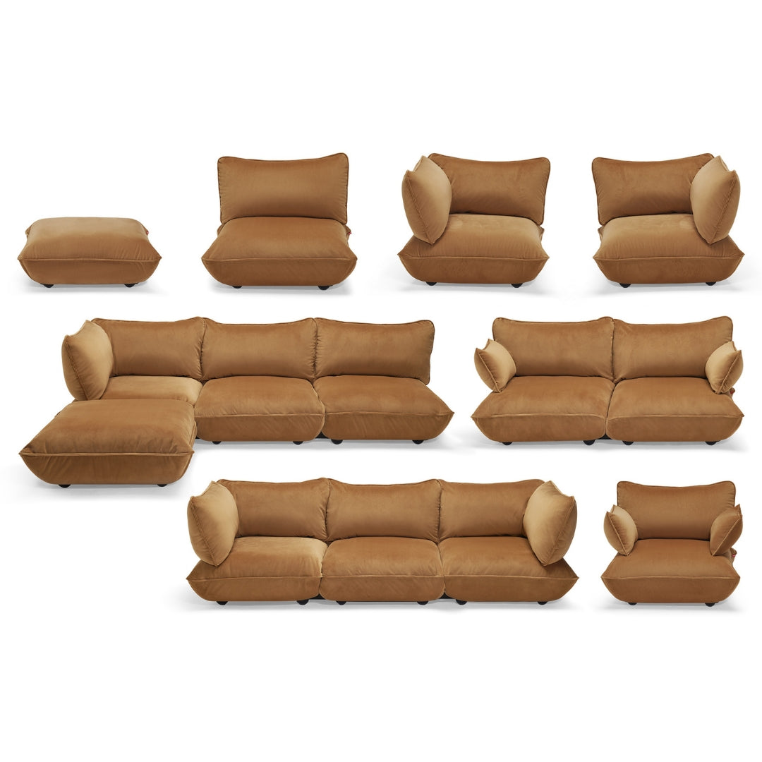 Sumo Velvet Recycled 2-Seater Sofa