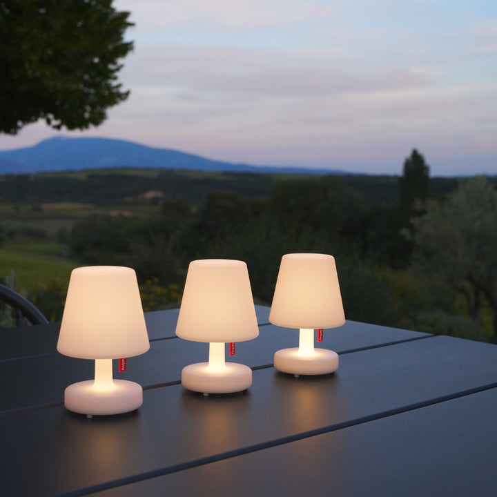 Fatboy Edison the Mini Rechargeable LED Lamps for Alfresco Dining Area