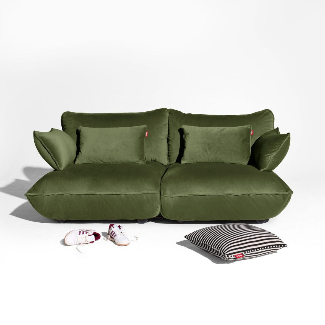 King Throw Pillow (Velvet - Recycled)