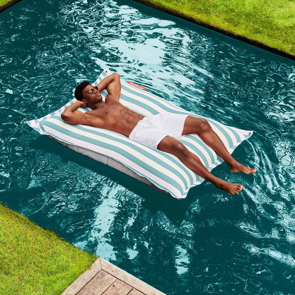 Fatboy Original Floatzac - Azure Blue Stripes