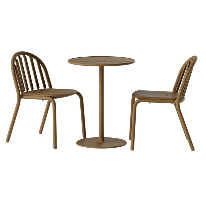 Fred's Bistreau Round Table and Chair Set (2-Seater)