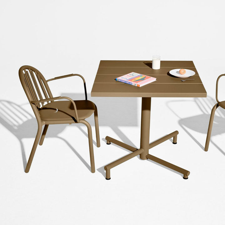 Fred's Bistreau Square Table and Armchair Set (2-Seater)