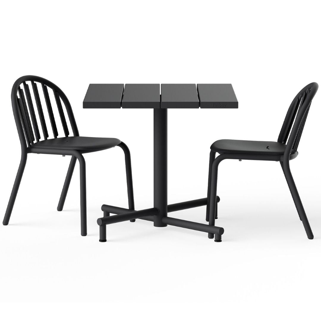 Fred's Bistreau Square Table and Chair Set (2-Seater)