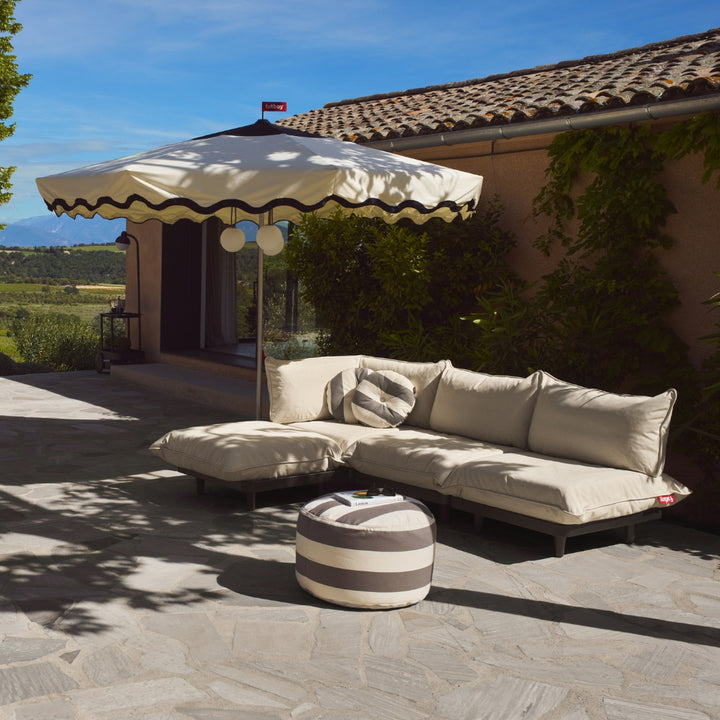 Paletti 3-Seater Modular Outdoor Sofa with Footstool
